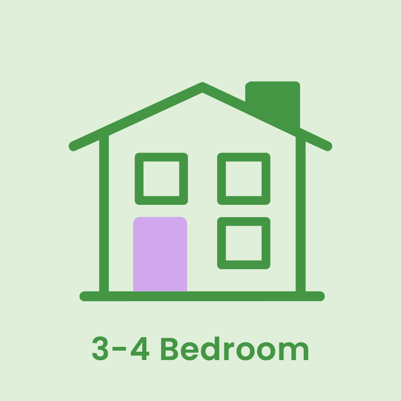 3-4 BEDROOM - MOST POPULAR!