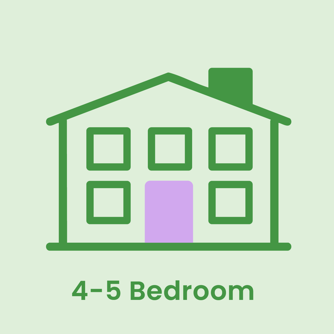 4-5 BEDROOM